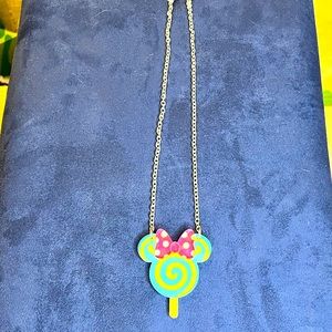 Disney popsicle necklace
